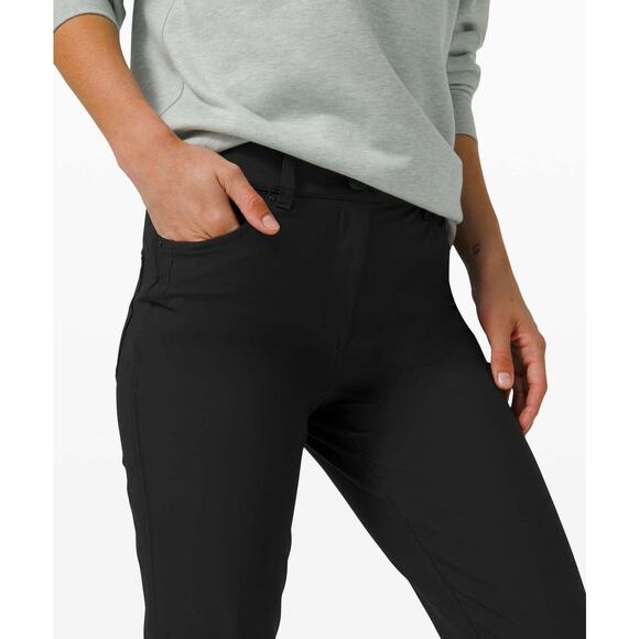 Lululemon City Sleek 5 Pocket Pant 30" Black Women's 4 Excellent Used Condition - Picture 3 of 11